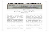 BOLETÍN DIGITAL NUMISMÁTICO 76 - MásColeccionismo · 2013-06-18 · Precolombina” que emite el Banco de México desde 1992. En el anverso, la moneda tiene el escudo nacional