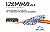 COMENTARIO AL EAMEN DE CONOCIMIENTOScontenidos.mad.es/ficheros/2019/Preguntas-Examen-Policia-Nacional-2019.pdf · COMENTARIO AL EAMEN DE CONOCIMIENTOS POLICÍA NACIONAL. ESCALA SICA