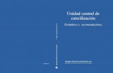 Unidad central de · 2019-09-05 · El documento de estándares y recomendaciones de calidad de la central de esterilización no tiene un carácter normativo, en el sentido de establecer