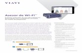 Asesor de Wi-Fi - VIAVI Solutions · 2020-03-13 · de acceso mostrando la utilización, el ruido, las interferencias de cocanales, las interferencias de canales adyacentes y una