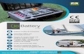 Q - ENEA Grupoeneagrupo.com/docs/photovoltaics/ES ENEA Grupo IoBattery.pdf- Cargador 220V 10 A con leds de carga y protegido por fusible. - Pantalla gestión de carga con datos de