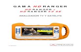 Manual de instrucciones HD RANGER 50 SE (medidor de campo) · 2014-02-25 · pensado para que el usuario disponga de una herramienta sencilla de usar pero a la vez práctica y potente.