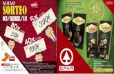 sparsureste.es · 2018-03-16 · participa en el sorteo de 12 patinetes eléctricos comprando 3 productos Nestlé y pasando tu tarjeta amig@ Hasta el 01/04/2018 *ino 'iiVerduras 2