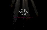 THE AMY’S SOUL · 2019-11-19 · The Amy’s Soul es un tributo a Amy Winehouse nacido en Barcelona con el propósito de transmitir, de una manera ﬁel y respetuosa, la esencia