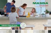 Cubiertas y barras de cocina - Masisa...2 3 Cubierta Granito Blanco Cristal MASISA Melamina Encino Polar Es una línea de cubiertas y barras de cocina fabricadas con tablero MASISA