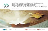 Guía de Debida Diligencia de la OCDE para Cadenas de ... · gestión responsable de las cadenas de suministro de los minerales procedentes de las áreas de conflicto. Su objetivo