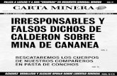 AÑO 4 / NÚMERO 58 MÉXICO / OCTUBRE 2011 ... - Sindicato Minero · aÑo 4 / nÚmero 58 mÉxico / octubre 2011. paliza a lozano y a sus “charros” en recuento sindical minero