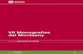 VII Monografies del Montseny · 2018-02-01 · Variabilidad estacional e interanual de las comunidades de diatomeas de la cuenca del río Tordera Seasonal and interannual variability