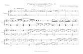 Piano Concerto No 1 Parts - Piano - Launceston Youth and ... · 3qr @ k 3§ k Ç 3 3 3 Ç ÇÇÇ» ÇÇ @ @ 3qr