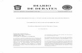 DIARIO DE DEBATES · LVIII Legislatura del Estado de México Diario de Debates Tomo I Sesión No. XI 264 Noviembre 15 de 2012 Público, y de Finanzas Públicas, para su análisis.