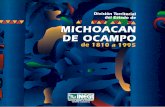 División territorial del estado de Michoacán de Ocampo de ...internet.contenidos.inegi.org.mx/contenidos/... · DIVISION ESTATAL CLAVE NOMBRE 9 AGUASCALIENTES BAJA CALIFORNIA BAJA