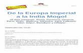 De la Europa Imperial a la India Mogoldestinoindia.com/wp-content/uploads/2014/04/EUI01-G-Itinerario-DE-LA-EUROPA-IMPERIAL-A...De la Europa Imperial a la India Mogol 19 días visitando