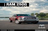 RAM 2500 Laramie (Digital) · 2020-01-21 · DIR/LLANTAS Tipo Diámetro de giro Rin Llantas _ Bolas recirculantes asistida (hidráulica) 12,0 m 18x8.0 aluminio LT265/70R18 SISTEMA