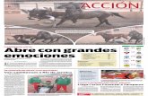  · 02 ACCIÖN EL DIARIO DE COAHUILA DOMINGO 12 DE FEBRERO DE 2017 3 CHARREADAS DIARIAS 11 A.M. 4 Y 8 P.M. Campeonato Municipal Charro de Saltillo