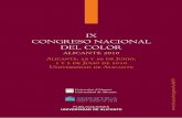 IX CONGRESO NACIONAL DEL COLOR - RUA: Principalrua.ua.es/dspace/bitstream/10045/16472/1/actas_IX_CNC_83.pdf · en este tiempo existe una mayor concentración de NOMetMb, intermediario