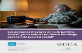 Las personas mayores en la Argentina actual: ¿vivir solo ...fnv.org.ar/wp-content/uploads/2016/10/Boletin-Mayores-Final-tapa-color.pdf · Uno de los elementos más importantes en