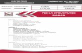 TEKLA STRUCTURES BÁSICO · • Con˜gurando Tekla Structures • Malla magnética, plano magnética • Modelamiento 3D, conexiones • Herramientas de modelado • Modelado por