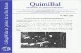 quimibal.files.wordpress.com · IV PREMI SANT ALBERT PREMI A LA INVESTIGACIÓ QUÍMICA 1999 Atorgat per l'ANQUE-Agrupació de Balears Dotat pel Col.legi Oficial de Químics de les