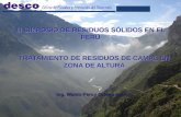 III SIMPOSIO DE RESIDUOS SÓLIDOS EN EL PERÚ TRATAMIENTO DE RESIDUOS DE CAMAL … · 2013-10-01 · residuos orgánicos generados en el Camal de la asociación Tahuantinsuyo del