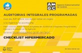 HIPERMERCADO - Buenos Aires · Libreta sanitaria vigente del personal CAA Art. 21 y Ad 700.7 Art. 4.1.1.20 HIPERMERCADO NO SI NO CONTROL INICIAL y DOCUMENTACION ... existentes en