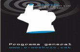 programa general 07 - Món UVic · Programa general  /e-week setmana digital a vic del 5 a l’11 de novembre 2007 programa general 07 11/10/07 13:21 Página 1 (B)
