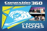 Corrección de Estilo - Conexion 360 · Reconocimiento Internacional a la publicidad: Cannes La Costeña como marca famosa Bacardí Oro de fiesta ... SAP tecnología social Rotoplas