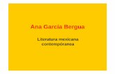 Ana García Berguaersal.free.fr/america/pages/LiseLejezykAna_Garcia_Bergua.pdf• A nivel de la autora: Notamos como sus estudios influencian de alguna manera su trabajo de escritora.
