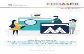 Guía técnica para la Elaboración del Cuadro General de ...edomex.gob.mx/sis/newweb/pdf/guia_archivistica.pdf · d. definiciÓn de las categorÍas y criterios para su identificaciÓn