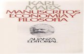 KARL MARXlsaez/blog/textos/ideologia/marx... · 2019-05-05 · El Manuscrito n.m 1 consta de nueve folios (IB hojas, 26 páginas) que fueron unidos por Marx formando un cuaderno.