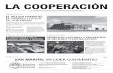 LA COOPERACIÓN - acacoop.com.ar · de su hazaña emancipadora para con su propia tierra y la de Chile y Perú, su gesta es estudiada y admirada en ... tra empresa brinda en toda