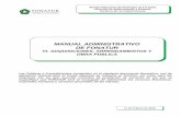 MANUAL ADMINISTRATIVO DE FONATURinai.fonatur.gob.mx/Art70/FrI/2016/Manualadvodefonatur4.pdfArrendamientos y Servicios del Sector Público, el Manual Administrativo de Aplicación General