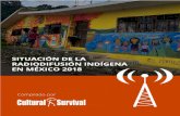Diagnóstico-La Radiodifusión Indígena en México...promulgación de la Ley Federal de Telecomunicaciones y Radiodifusión en 2014. 1.3. Contar con datos sobre los distintos modelos