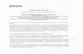 accionistaseinversores.bbva.com · de 2010 y en nombre y representación de BBVA, con domicilio profesional en Paseo de la Castellana, 81, asume la responsabilidad de las informaciones