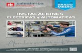 INSTALACIONES ELÉCTRICAS Y AUTOMÁTICASsalesianospamplona.es/.../uploads/2019/02/electricidad.pdf2. Construir y mantener instalaciones singulares en el entorno de los edificios. 3.