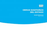 OBRAS SANITARIAS DEL ESTADO · 1952 Se crea OSE como organismo estatal responsable del abastecimiento de agua potable en toda la República Oriental delUruguay y servicio de saneamiento