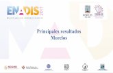 Principales resultados Morelos - CONAPRED con... · La ENADIS 2017 permite observar: • Los efectos agregados de la discriminación estructural, a través de la medición de las