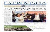 la pata Carlos Alonso y UD y al Tamaraceite empeora la ... · Torres coloca a Carolina Darias de ministra para la Política Territorial PÁGINAS | 34 a 54 Carolina Darias, ayer, en