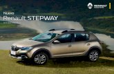 Nuevo Renault STEPWAY · Diseño Pura seducción Nueva ... resortes helicoidales y amortiguadores hidráulicos Eje flexible con punto de fijación exterior y suspensión a deflexión