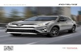Ficha técnica RAV4 2016 - Toyota TulancingoAlarma e inmovilizador • • • • • Barras de protección contra impactos laterales • • • • • Bolsas de aire frontales