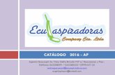 CATÁLOGO 2016 - APcodo - extensiòn curva , 1 Cepillo de polvo para pisos, 1 Cepillo de piso para aspirar agua , 1 Rinconero , 1 Cepillo redondo para computadoras, archivos etc. RECOGE