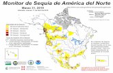 Monitor de Sequía de América del Norte · sombreadas (* Responsable de la integración del mapa) Las regiones en el norte de Canad ...