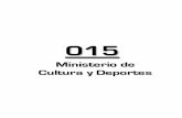 Ministerio de Cultura y Deportes · conservación y desarrollo de la cultura guatemalteca y el cuidado de la autenticidad de sus diversas manifestaciones. ... el juego y la recreación
