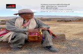 Interoperabilidad de dinero móvil en Bolivia: Un estudio ... · 1 Tabla de contenidos Resumen ejecutivo 2 Historia del dinero móvil en Bolivia 4 En foco: Bolivia – Un pionero
