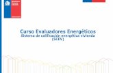Curso Evaluadores Energéticos · 2.2.3.- Valor de Transmitancia Térmica para el sistema de calificación 2.2.4.- Fuentes de información para el cálculo de Transmitancia Térmica