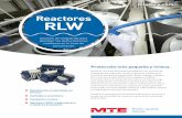 Reactores RLW - MTE Corporation · Los reactores con una impedancia de 3 % generalmente son suficientes para absorber impulsos parásitos de línea de alimentación y sobrevoltaje