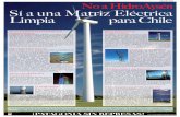 No a HidroAysén Sí a una Matriz Eléctrica Limpia para Chile · creces la demanda proyectada por la CNE al 2025. Además, la recesión económica mundial ha significado una contracción