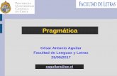 Pragmática - César Antonio Aguilar · Soluciones computacionales (1) Desde los años 90, varios lingüistas en colaboración con computólogos han desarrollado varias herramientas