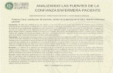 ANALIZANDO LAS FUENTES DE LA CONFIANZA ENFERMERA-PACIENTEdigital.csic.es/bitstream/10261/172408/1/ANALIZANDO LAS... · 2018-11-20 · ANALIZANDO LAS FUENTES DE LA CONFIANZA ENFERMERA-PACIENTE