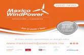  · innovaciones en el sector. Un evento organizado por la Asociación Mexicana de Energía Eólica (AMDEE), ... de vinculación que valoren la cosmovisión de las comunidades, respeten