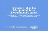 Voces de la República Dominicanamedia.onu.org.do/ONU_DO_web/737/sala_prensa_public...sobre los Objetivos de Desarrollo Sostenible. Este documento presenta una propuesta de 17 Objetivos